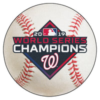 MLB - Washington Nationals World Series Champions Baseball Rug - 27in. Diameter