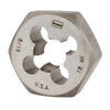 Irwin Hanson High Carbon Steel SAE Hexagon Die 9/16 in. 1 pc