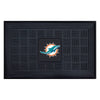 NFL - Miami Dolphins Heavy Duty Door Mat - 19.5in. x 31in.