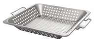 GrillPro Stainless Steel Grill Topper 16 in. L X 11 in. W 1 pk