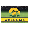 University of Iowa Rubber Door Mat - 18in. x 30in.