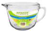 Kitchen Classics Mix & Measure 8 cups Glass Clear Measure Batter Bowl (Pack of 4).