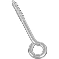 2150BC 1/4" x 3-3/4" Lag Screw Eye - Zinc Plated