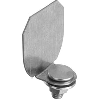 DP5408B Round Rail End Cap - Galvanized