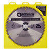 Oldham  12 in. Dia. x 1 in.  Carbide Tipped  Circular Saw Blade  80 teeth 1 pk