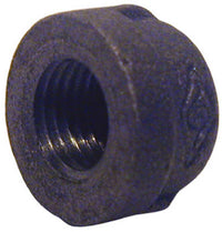 BK Products 1/2 in. MPT  Black Malleable Iron Cap