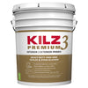 KILZ Premium White Flat Water-Based Stain Blocking Primer 5 gal