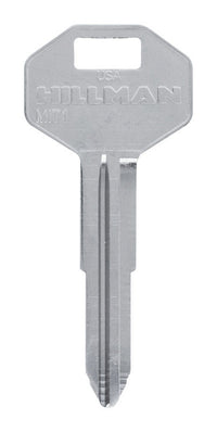 Hillman Automotive Key Blank Double  For Mitsubishi (Pack of 10).