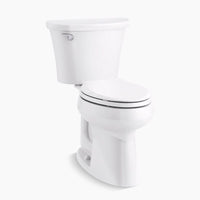 Kohler Cavata ADA Compliant 1.28 gal White Elongated Complete Toilet