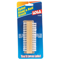 Lola Wood Handle Hand and Nail Brush