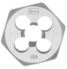 Irwin Hanson High Carbon Steel SAE Hexagon Die 1/2 in. 1 pc