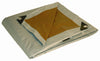 Foremost Dry Top 12 ft. W X 24 ft. L Heavy Duty Polyethylene Reversible Tarp Brown/Silver