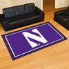 Northwestern University 5ft. x 8 ft. Plush Area Rug