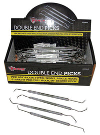 Diamond Visions Max Force Tools Double Ended Picks Stainless Steel 1 pk (Pack of 80)