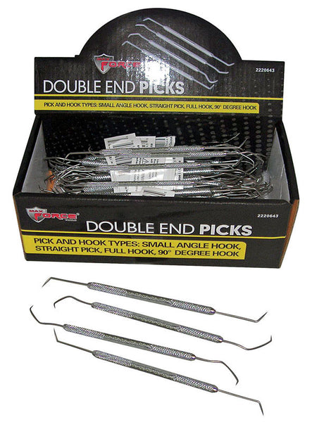 Diamond Visions Max Force Tools Double Ended Picks Stainless Steel