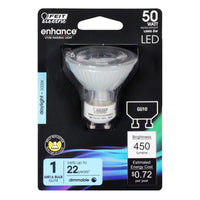 Feit Electric Enhance MR16 GU10 LED Bulb Daylight 50 Watt Equivalence 1 pk