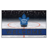 NHL - Toronto Maple Leafs Rubber Door Mat - 18in. x 30in.