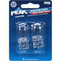 Peak Incandescent Parking/Stop/Tail/Turn Miniature Automotive Bulb 7440