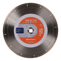 Husqvarna 10 in. D X 1 in. Vari-Tile Diamond Segmented Rim Diamond Saw Blade