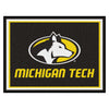 Michigan Tech University 8ft. x 10 ft. Plush Area Rug