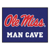 University of Mississippi (Ole Miss) Man Cave Rug - 34 in. x 42.5 in.