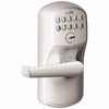 Schlage Satin Chrome Steel Electronic Keypad Entry Lock