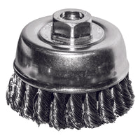 Century Drill & Tool 3 in.   Knot Wire Wheel Brush Steel 12500 rpm (Pack of 2)