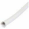 M-D White Rubber Weatherstrip For Doors and Windows 204 in. L X 0.3 in.