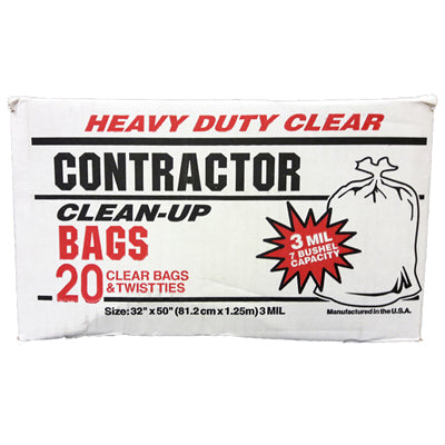 Primrose Plastics Contractor Bags 20pk