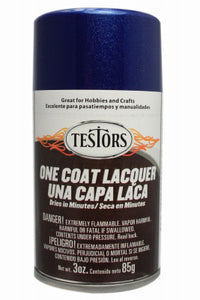 Testor'S 1836mt 3 Oz De Ja Blue One Coat Spray Lacquer (Pack of 3)