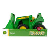 TOMY John Deere Scoop Tractor Toy Plastic Green (Pack of 2)