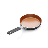 Gotham Steel As Seen On TV Aluminum Fry Pan 5-1/2 in. Copper