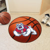 Fresno State Basketball Rug - 27in. Diameter