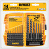 DeWalt Black Oxide Drill Bit Set 14 pc