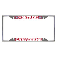 NHL - Montreal Canadiens Metal License Plate Frame