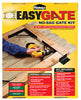 Homax EasyGate Powder Coated Black Steel No Sag Gate Kit 1 pk