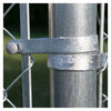 YardGard 2.38 in. L Galvanized Metal Chain Link Tension Band 1 pk