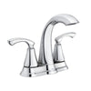 Moen Tiffin Chrome Bathroom Faucet 4 in.