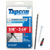 Tapcon 2-1/4 in. L Star Flat Head Concrete Screws 75 pk