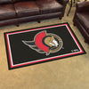 NHL - Ottawa Senators 4ft. x 6ft. Plush Area Rug