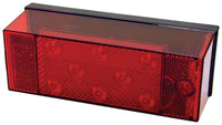 Peterson Red Rectangular Stop/Tail/Turn Light