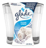 Glade Ivory Clean Linen Scent Jar Air Freshener Candle 3.4 oz. (Pack of 6)