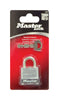 Master Lock 1-1/16 in. H x 3/4 in. W x 1-1/8 in. L Laminated Steel Warded Locking Padlock 1 pk