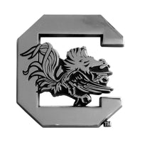 University of South Carolina 3D Chromed Metal Emblem