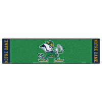 Notre Dame Leprechaun Putting Green Mat - 1.5ft. x 6ft.