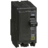 Square D 2-Pole Standard Trip Indoor Circuit Breaker 50A 120/240V, 1.48 W x 3.5 H x 2.92 D in.