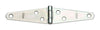 National Hardware 3 in. L Zinc-Plated Light Strap Hinge 2 pk