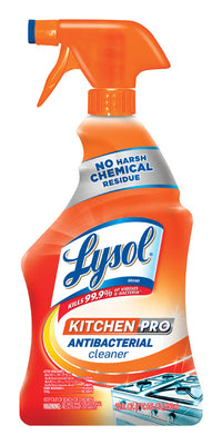 Lysol Kitchen Pro Pleasant Scent Antibacterial Cleaner Liquid 22 oz.