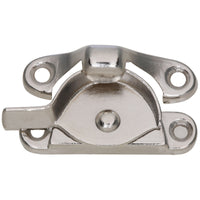 Window Sash Lock, Nickel-Tone (Pack of 5)