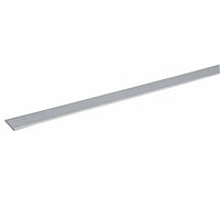 M-D 0.06 in. X 0.75 in. W X 4 ft. L Aluminum Flat Bar 1 pk